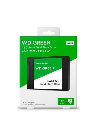 Wd Green, Wds100t3g0a, 1tb, 545/465, 3d Nand, 2,5&quot Sata, Ssd