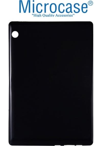 Huawei Uyumlu Mediapad T5 10.1 Inch Silikon Kılıf Siyah+Ekran Koruma-Seç