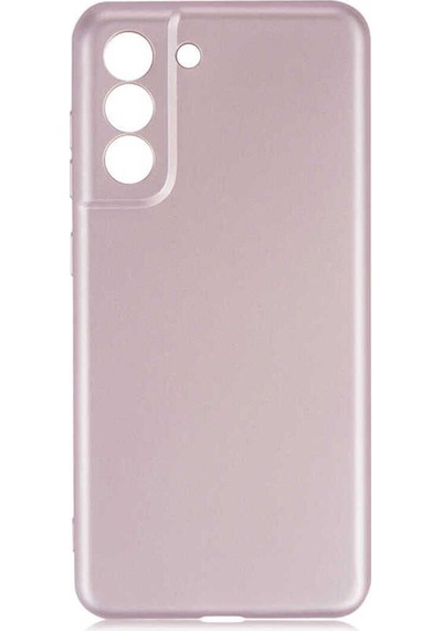 Galaxy S21 Fe Kılıf Zore Premier Silikon Kapak Rose Gold