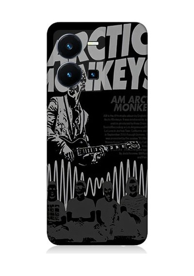 Vivo Y22s Uyumlu Arctic Monkeys Desenli Silikon Kılıf