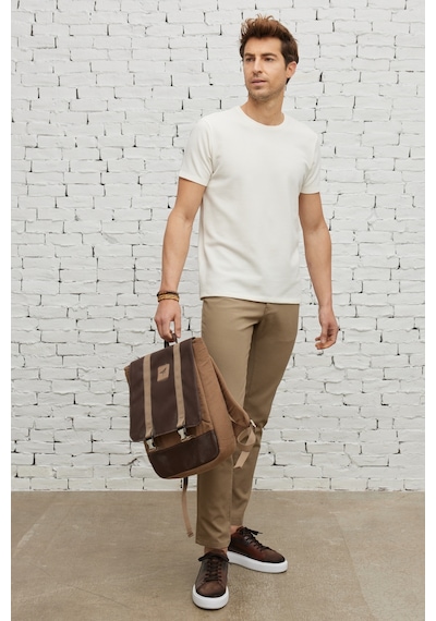 AC&Co / Altınyıldız Classics Erkek Bej Slim Fit Dar Kesim 5 Cep Armürlü Esnek Pantolon Bej AC&Co / Altınyıldız Classics Erkek Bej Slim Fit Dar Kesim 5 Cep Armürlü Esnek Pantolon Bej