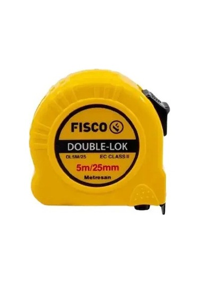 Fisco 5x25 Çelik Metre 5 M