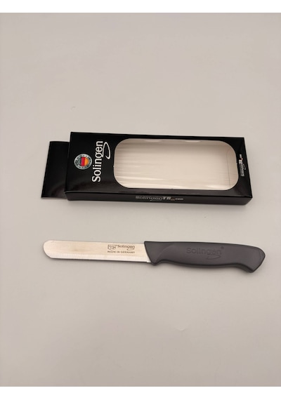 Micro Tırtıklı Doğrama Bıçağı 22cm Gri