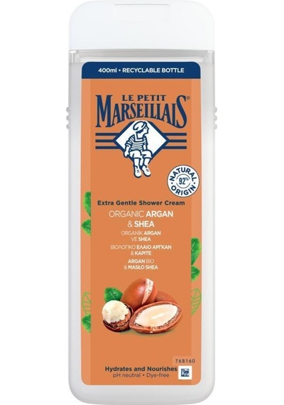 Le Petit Marseillais Argan Ve Shea Duş Jeli 400 ML
