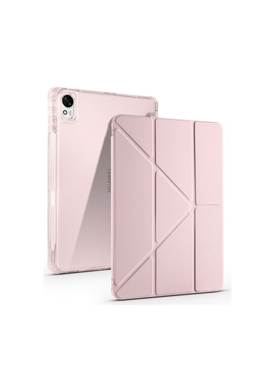 Huawei Matepad 11.5 2025 Tablet Kılıf Kalem Bölmeli Standlı Uyku Modlu Lüx Smart Cover Kapaklı Kılıf