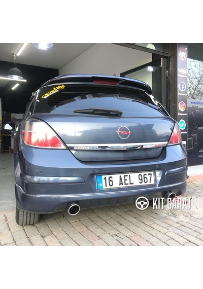 Kit Garaj Astra H Arka Ek Plastik 2004-2009 Boyasız