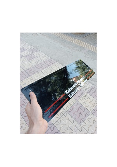 Pleksi Plakalık Takım 2 Ad. - App Ve Normal Plaka İçin Alt Üst Pleksi Plakalık - Tüm Araçlara Uyumlu - 576239869