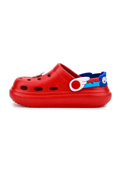Kiko Kids Twg 755-1 Plaj Havuz Eva Kız Çocuk Terlik Kırmızı