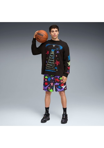 Puma Lamelo Star Vısıon Erkek 7" Şort 632436 01 Siyah