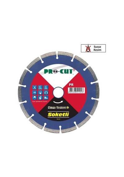 Procut A 115 Mm Soketli Elmas  Testere