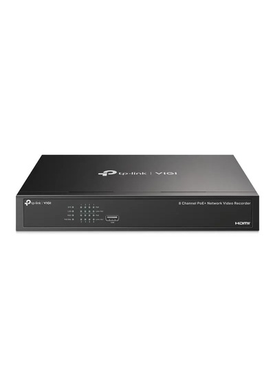 Tp-lınk Vıgı Nvr1008h-8mp 8 Kanal Poe H265+ Nvr Kayıt Cihazı
