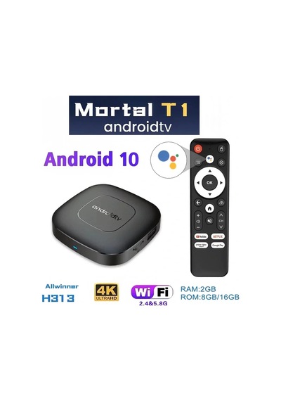Mortal T1.android Tv Box 2gb Ram -16 Gb Hafıza Android 12 Tvbox Bx40