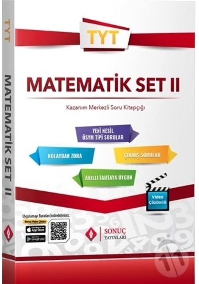 TYT Matematik Modüler Set 2 Yeni - Sonuç Yayınları Ocak 2018