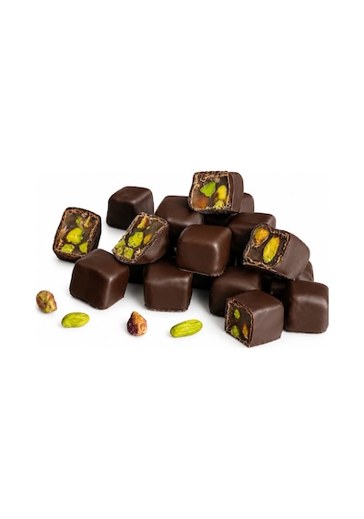 Çikolatalı Antep Fıstıklı Lokum 1000 G