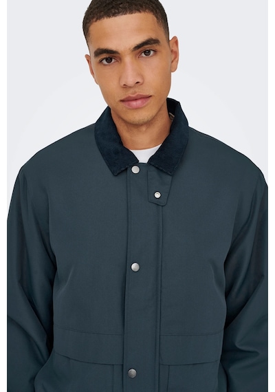 Only & Sons Onskosmo Erkek Lacivert Ceket Mont - 22034856 Lacivert