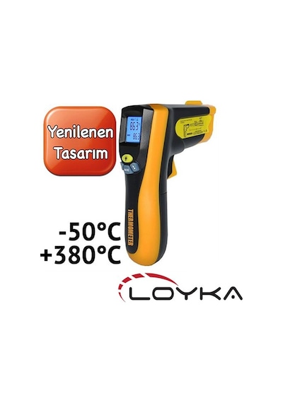 Loyka Dark Iı Kızılötesi Lazerli Sıcaklık  Ölçer