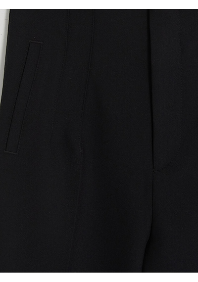 Lcw Vision Siyah Yüksek Bel Dar Fit Kadın Pantolon