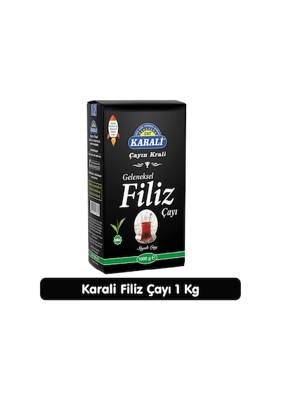 Karali Geleneksel Filiz Siyah Çay 1 Kg