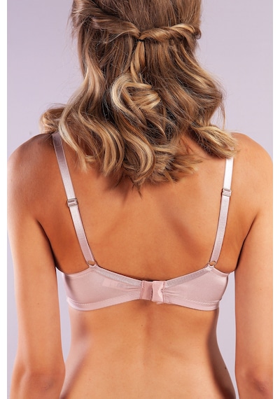 Lenaca Garland Big Size Plunge Bra, Açık Pembe Konforlu Ve Şık Sütyen Çok Renkli