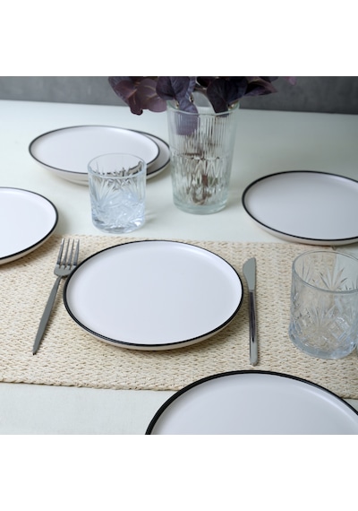 Keramika Simply Nordic Pasta Tabağı 22 Cm 6 Adet 19985