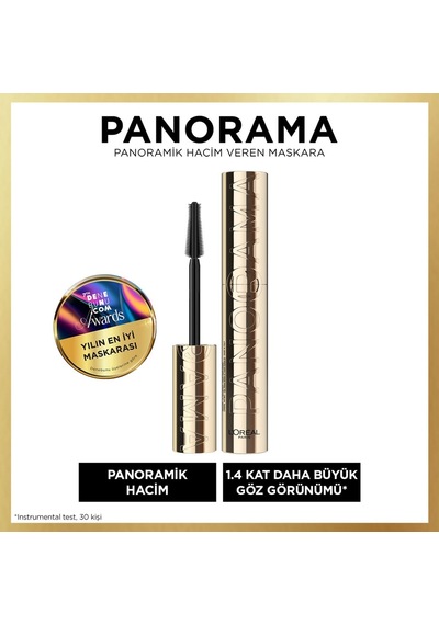 L'oreal Paris Panorama Hacim Veren Maskara - Siyah Diğer