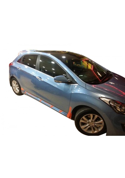 Paşa Hyundai İ30 2011-2016 Custom Yan Marşpiyel Seti Plastik