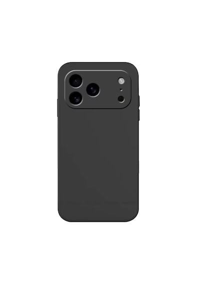 Microcase Apple Uyumlu iPhone 17 Pro İle Campro Serisi Kamera Korumalı Silikon Kılıf - Al3427 Siyah