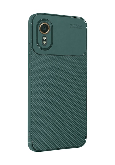 Samsung Galaxy Uyumlu , Xcover 7 Kılıf Auto Focus Karbon Kapak - Yeşil