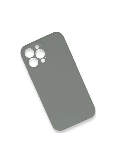 Newface Apple, Uyumlu iPhone 13 Pro Max Kılıf Lansman Legant Silikon - Gri