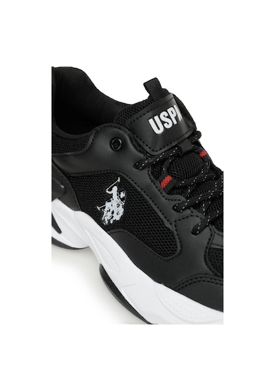 U.s. Polo Assn. 101503746 Maybe Wmn 4fx Siyah/beyaz Kadın Sneaker 001