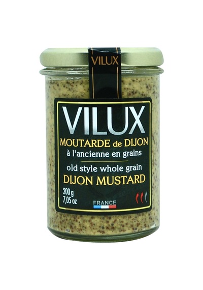 Vilux Dıjon Hardal Taneli 200 G - 3 Adet Tarı