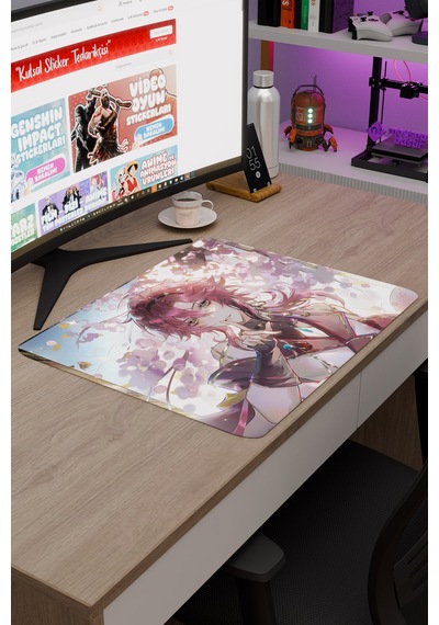 Heizou Genshin Impact Anime Oyuncu V2 - 48x40 Xl Gaming Mouse Pad Fare Altlığı