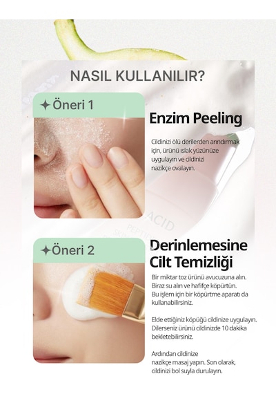 İncir Asidi İçeren Enzim Toz Peeling Goodal Fig Acid Peptide Skin Booster Powder Cleanser