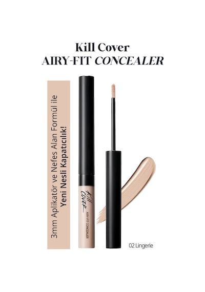 Clio Kill Cover Airy-Fit Concealer 2 Lingerie