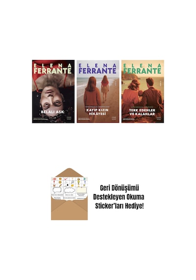 Belalı Aşk + Kayıp Kızın Hikayesi + Terk Edenler Ve Kalanlar + Okuma Sticker'ları