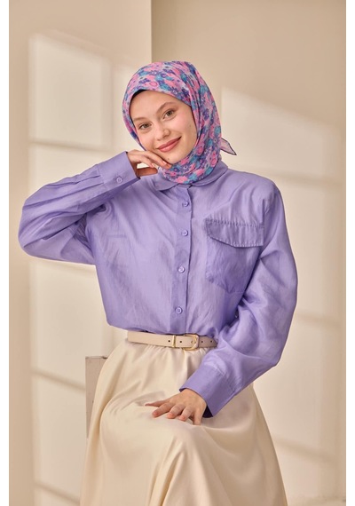 Silk Home Soft Eşarp 73092-30 Pembe, Bebe Mavi, Eflatun