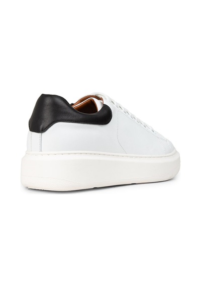 Deery Kadın Hakiki Deri Beyaz Sneaker Ayakkabı - 01991zbyzp01 Beyaz