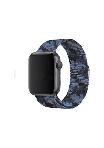 Apple Uyumlu  Watch 38 MM Krd-40 Metal Kordon (487946645)