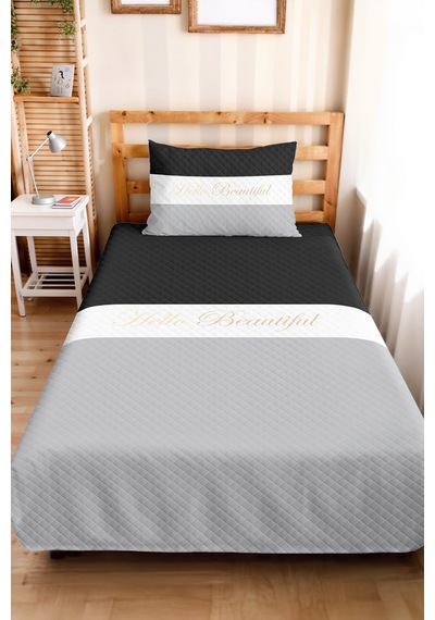 Modern Gri Geometrik Genç Odası Tek Kişilik Pike Takımı-siyah Beyaz 160x220 Cm Kapitone Yatak Örtüsü Kadife Masal Dokunuşu Modern Gri Geometrik Genç Odası Tek Kişilik Pike Takımı-siyah Beyaz 160x220 Cm Kapitone Yatak Örtüsü Kadife Masal Dokunuşu