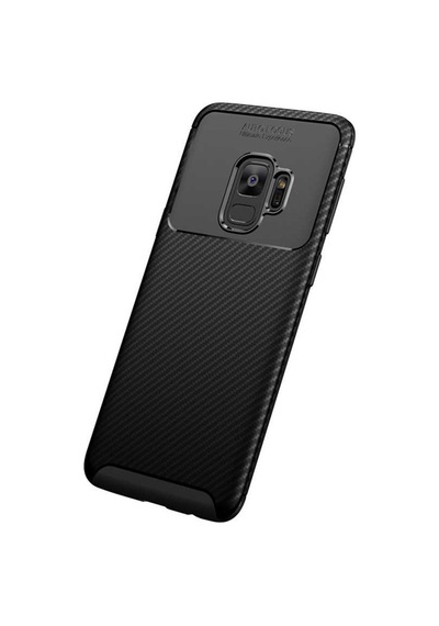 Samsung Uyumlu Galaxy S9 Kılıf Zore Negro Silikon Kapak-Siyah