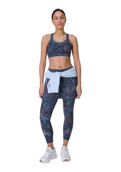 Sweaty Betty Sweaty Betty Power Medium Support Sports Br Kadın Mavi Fitness Bra 5109 Çok Renkli