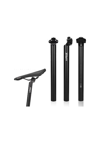 Wake Alüminyum Kızaklı 25.4 Mm 35 Cm Sele Borusu Siyah