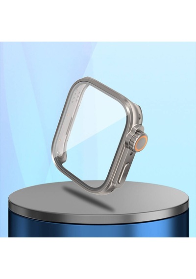 Huawei Watch Fit 3 To Apple Uyumlu Watch  Ultra 49mm Kasa Dönüştürücü Ve Ekran Koruyucu Mkst Watch Gard 33 -