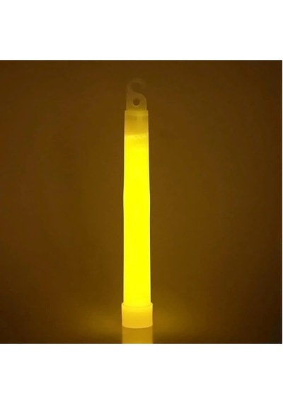 Asılabilir Glow Stick Lamba - Karanlıkta Yanan - 1 Adet Turuncu