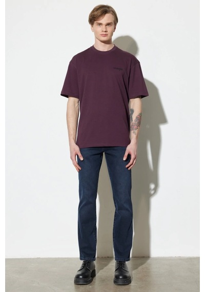 Wrangler Slim Fit Dar Paça Mavi Erkek Kot Pantolon W12s010396 001