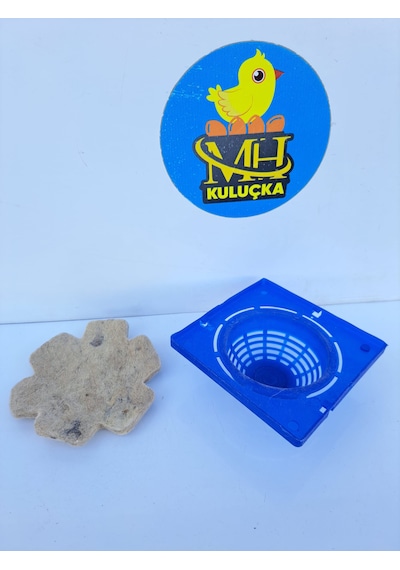 Kanarya Kuş Kare Yuvalığı.yuva+keçe 14x14cm 3 Adet