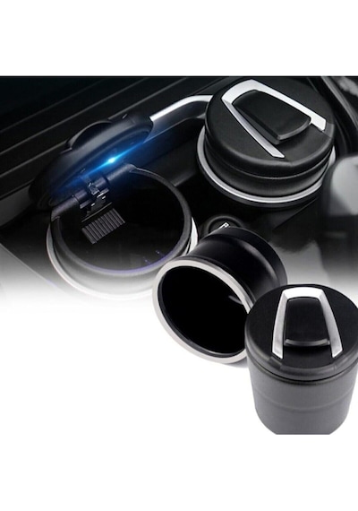 Jeep Compass Araç Içi Küllük: Led Işıklı + Kapaklı Araba Küllüğü Işıklı Bardaklık
