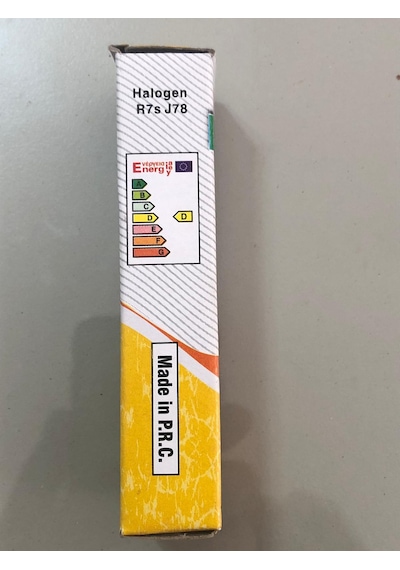 3 Adet Şavk 78mm 220v 150w 1600lümen R7s Çubuk Halojen Lamba
