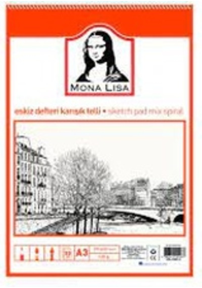 Mona Lisa Eskiz Defteri A3 50 Yaprak