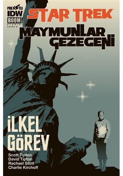 Maymunlar Gezegeni-Kapak B - Scott Tipton -  David Tipton - Presstij Kitap